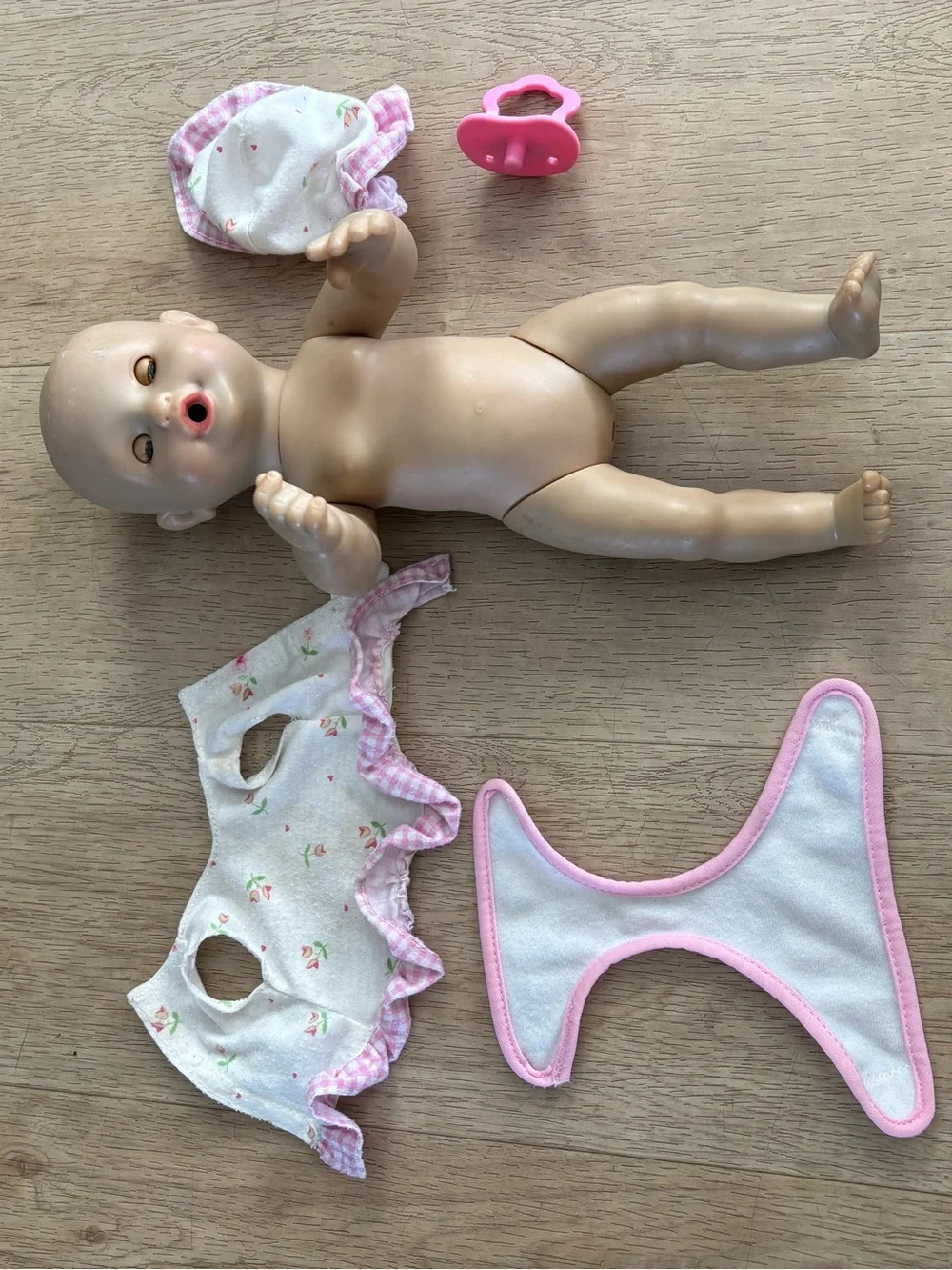 Melissa & doug 12” baby doll toy with clothes